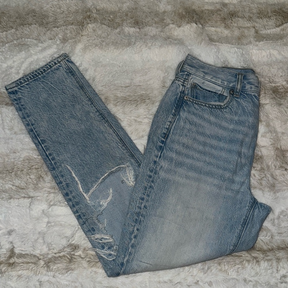 NWOT American eagle woman’s size 2 regular mom jeans (564)